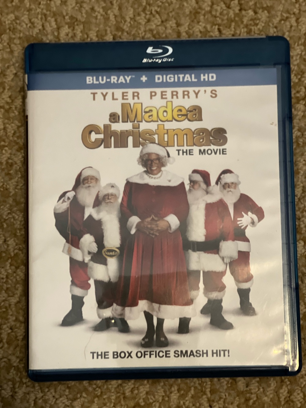 Tyler Perry's A Madea Christmas DVD - Red & White Cover